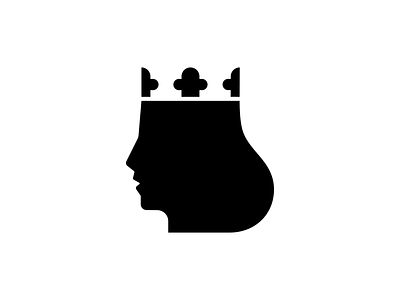 Logo for Veszprem, the City of Queens capital culture europe hungary logo middle ages portrait profile queen symbol veszprem