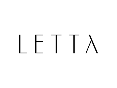 Botrágyi Letta Fashion Designer Custom Logotype