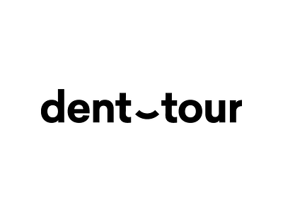 Logo for French dental tourism firm dental france hungarian logotype smile teeth tour