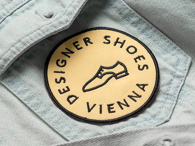 Patch Design art direction bauhaus branding fashion identity illustration photograhy shoes symbol type typogaphy vienna yellow