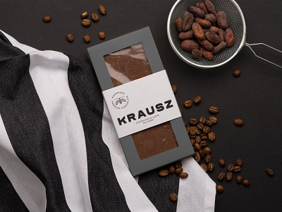 Krausz Packaging Design branding chocolate cocoa handmade hungary identity logo packaging symbol