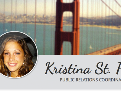 Kristina St. Peter - Public Relations Coordinator