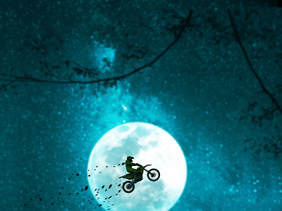 Flying Motorcross design editing photo illustration manipulation photo photo manipulation photos photoshop photoshop art photoshop editing