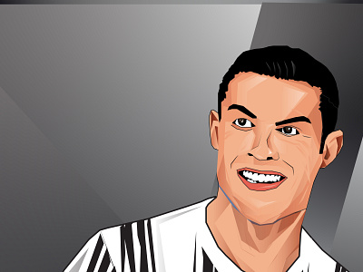 Ronaldo illustration by Niklluster branding design graphic design icon illustration logo typography ui ux vector