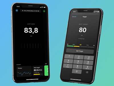 Vekt 3.0 Preview app apple health ios iphone tracker ui weight weight tracker
