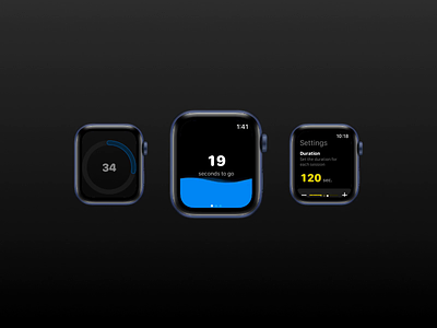 Brush 2.1: watchOS 8 support and Mouthwash timer animation app apple watch brush mouthwash timer toothbrush ui watchos watchos 8