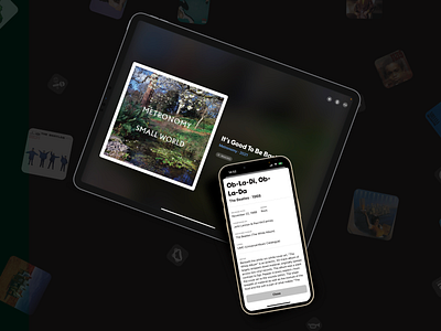 NowPlaying - Music Display app app icon ios ipad product design ui