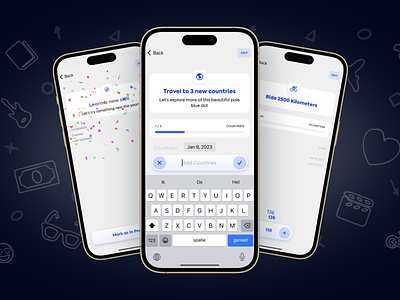 Gola - Celebration & Updating app celebration design ios iphone updating