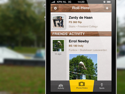 iOS Skateboard App app ios iphone skatboarding