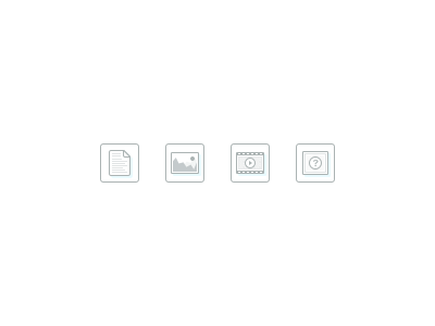 File type placeholder icons