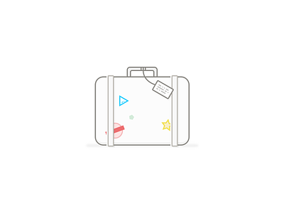Pack your bags... airport app bags illustration ios leipe shit luggage pack vacation
