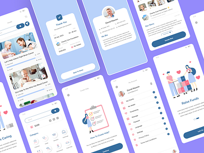 Charity UI Design