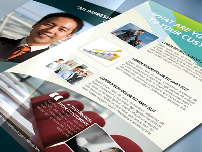 Modern Corporate Business Flyer -PSD- a5 ad advert advertising business flyer business man corporate flyer double side double sided modern modern brochure modern business modern corporate poster print ready printable promoting psd psd template two side