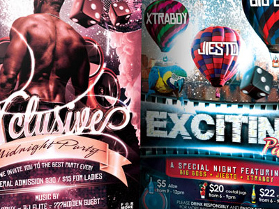 Exclusive Flyer Bundle Vol.4 abstract amazing black blue campaign club collection colorful dj event flyer exciting exclusive flyer bundle gold great music nightclub pack party party flyer pack poster poster bundle print psd bundle psd pack psd poster purple stylish unique