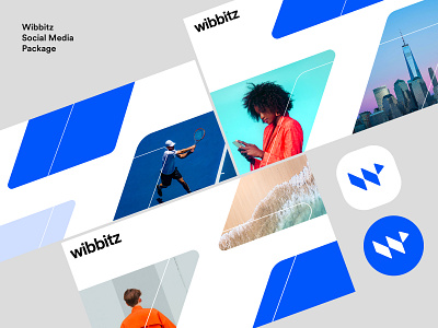 Social Media Package - Wibbitz avatars brand branding design graphic design images logo logotype social media stationery visual identity web
