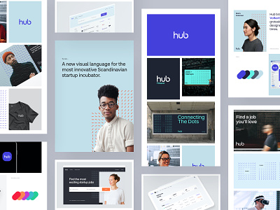 The Hub - Behance Case Study 2 behance brand brand book branding case study design graphic design guidelines logo mobile product design typography ui use experience user interface ux visual identity web web design website