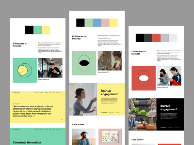 Rainmaking - Color Exploration brand branding color palette colors design design system exploration icons product design style typography visual identitiy web web design website