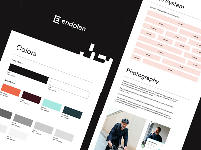 Endplan - Style Guide balkan bros colors grid guidelines layout photography product design style guide typography ui user experience user interface ux web design website