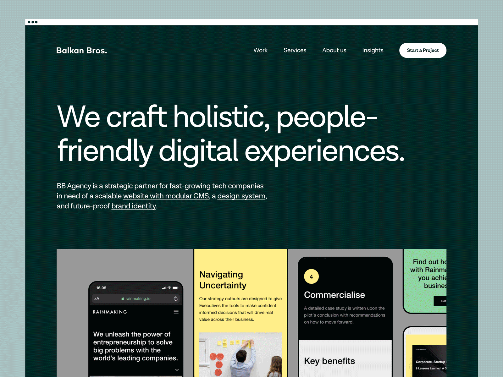 BB Agency - New Website