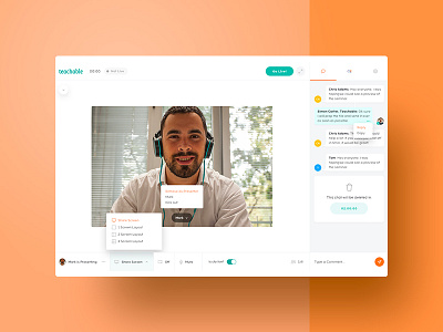 Teachable - Video Chat App