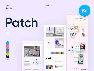 Patch - Website - Case Study behance behance project branding case study dashboard design landing logo mobile app page real estate rental ui user experience user interface ux web website