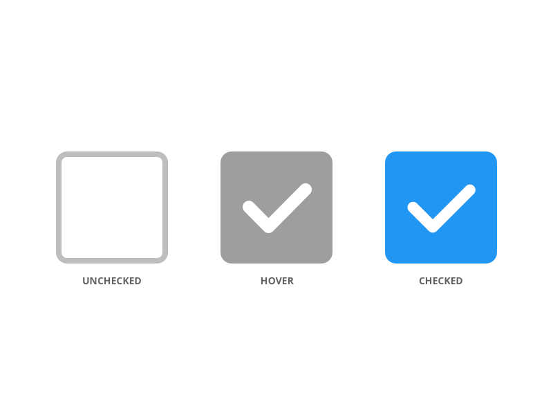 Download Checkbox by Mitchell Geere on Dribbble