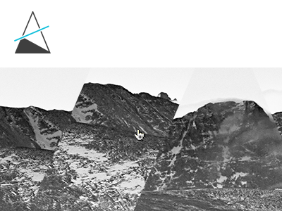 Animated Mark to Horizontal Logo animation brand branding climb logo mark mountain strive summit