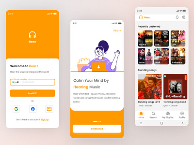 Podcast App - Mobile Design