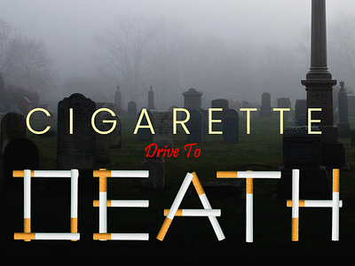 Cigarette drive to death Blackboard