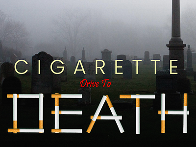 Cigarette drive to death Blackboard