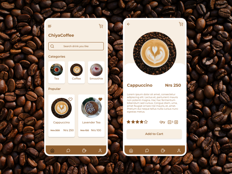 ChiyaCoffee by Sushmi Pithakote on Dribbble