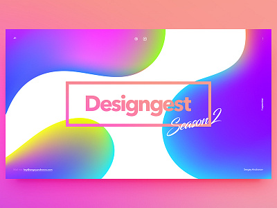 Designgest Season 2 card colors design designgest fluid ui