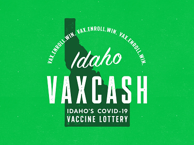 VAXCASH government graphic design grunge idaho illustration texture typography vintage