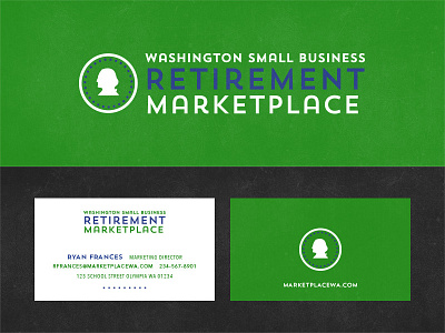 Quick logo concept for proposal branding business card identity logo marketplace retirement washington