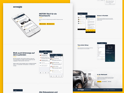 App Landingpage