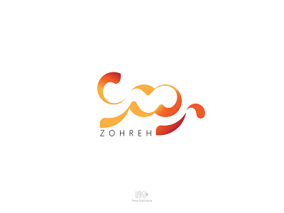 Zohreh design logotype typeface