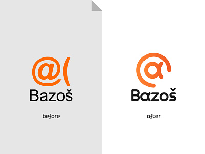 Bazos.sk Logo Redesign Concept bazos.sk branding design logo