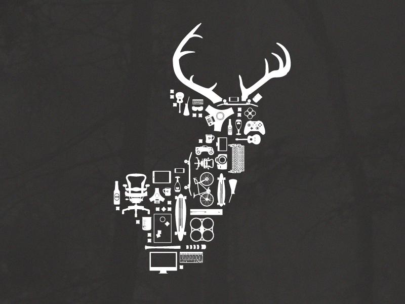 Pepperpalooza 2014 artois board cornhole deer flat icons flat illustration illustration long office stella t-shirt xbox