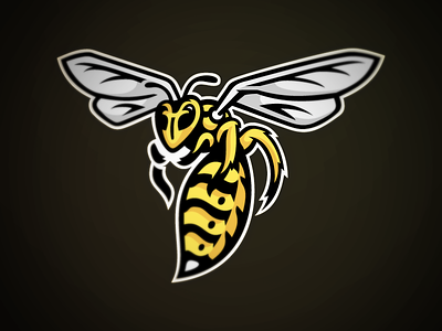 Fairview Yellow Jackets fairview football hornet illustration sports logo stinger wasp williamson county yellow jacket