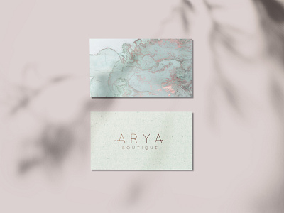 Arya BOUTIQUE branding logo logodesign minimal vector