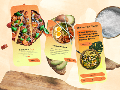 Food delivery design mobile app ui ux web