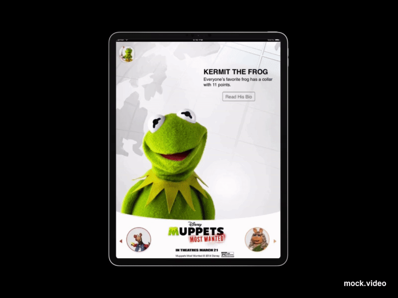 Muppets Interactive css html