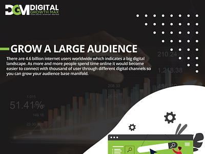 grow a large audience digital marketing email marketing facebook marketing ppc social media