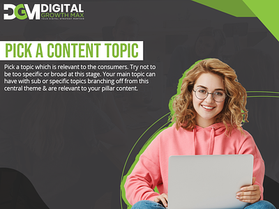 pick a content topic content marketing digital marketing email marketing seo social media