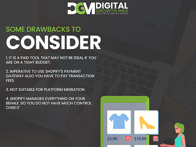Drawbacks design digital marketing social media website design