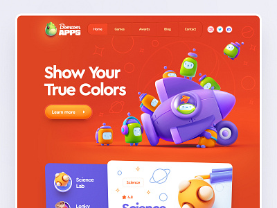 Design homepage homepage design illustration landing page landing page design website website design