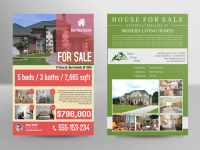 I will design high quality business flyer business flyer flyer design real estate