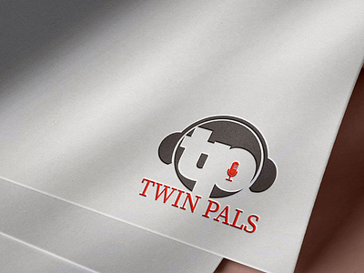 TWIN PALS (TP) logo logo design logotype