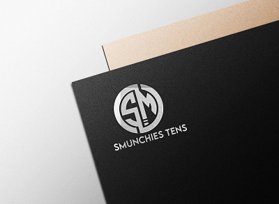SMUNCHIES TENS (SM) logo logo design logotype