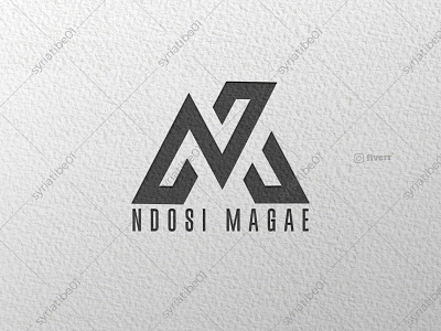 NDOSI MAGAE (ND) branding illustration logo design logodesign logotype typography